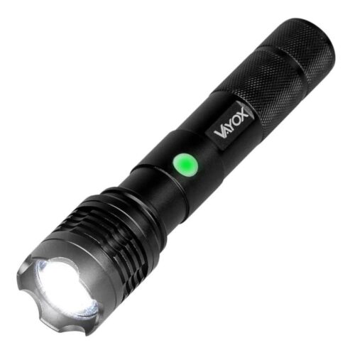 Vayox LED Tölthető zseblámpa LED/10W/5V IPX4 800 fényes 1200 mAh