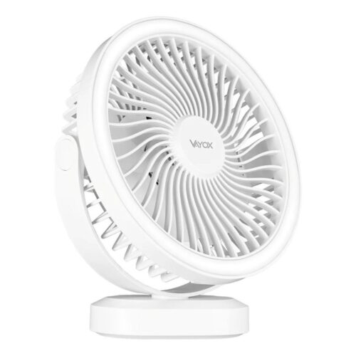 Vayox LED Újratölthető asztali látor LED világítással LED/3W/5V USB 2400 mAh fehér