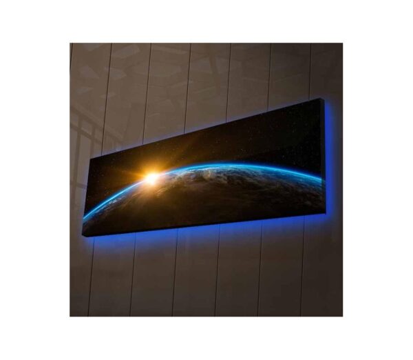 LED Világító dekorációs kép LED/1x9V 6LR61