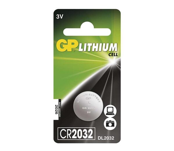 Lítium gombelem CR2032 GP LITHIUM 3V/220 mAh