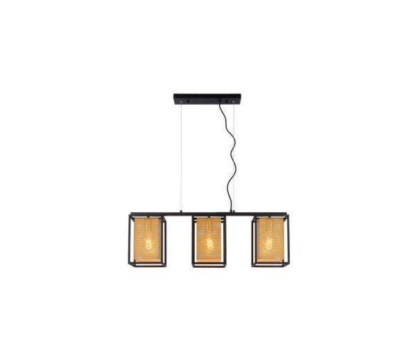 Lucide Lucide 21422/03/30 – LED Csillár zsinóron SANSA 3×E27/40W/230V