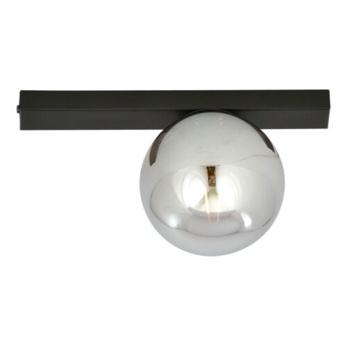 EMIBIG Mennyezeti lámpa FIT 1xE14/10W/230V fekete/szürke