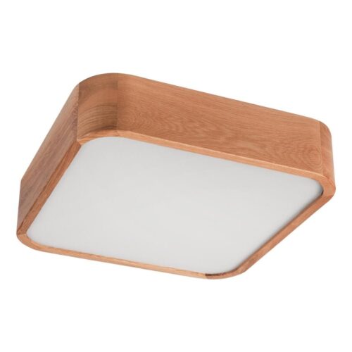 Mennyezeti lámpa OAK SQUARE 2xE27/15W/230V 35x35 cm tölgy