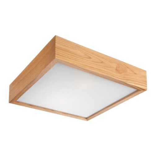 Mennyezeti lámpa OAK SQUARE 2xE27/60W/230V tölgy 37