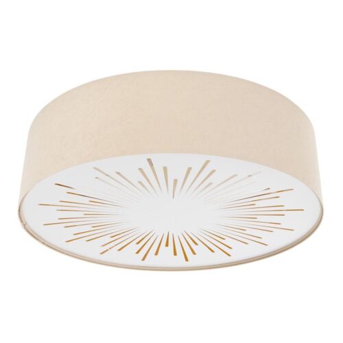Mennyezeti lámpa RAYS 2xE27/60W/230V átm. 40 cm bézs
