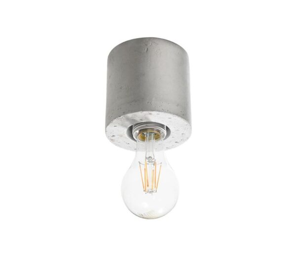 Mennyezeti lámpa SALGADO 1xE27/60W/230V beton