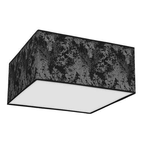 Mennyezeti lámpa SATINO 2xE27/60W/230V fekete/ezüst