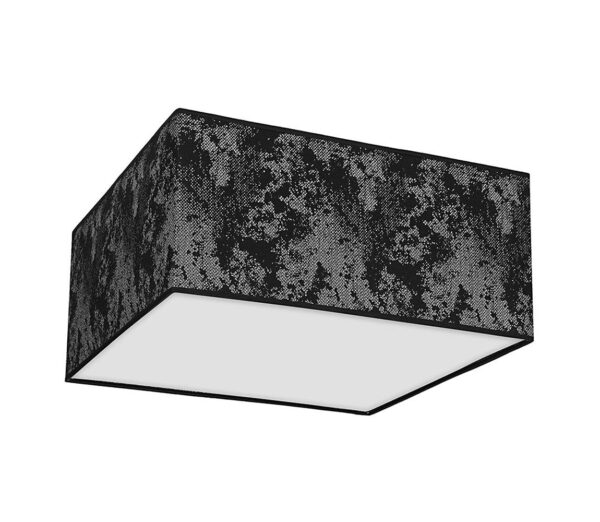 Mennyezeti lámpa SATINO 2xE27/60W/230V fekete/ezüst