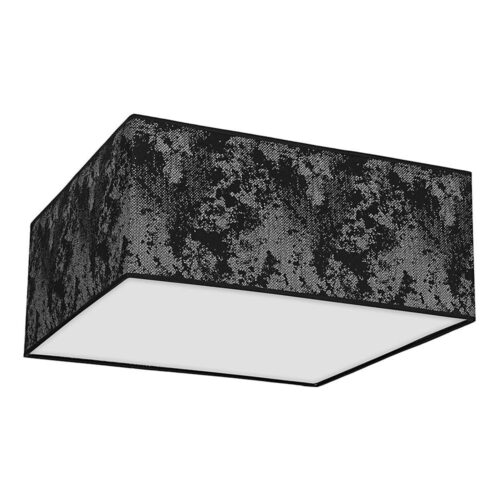 Mennyezeti lámpa SATINO 3xE27/60W/230V fekete/ezüst