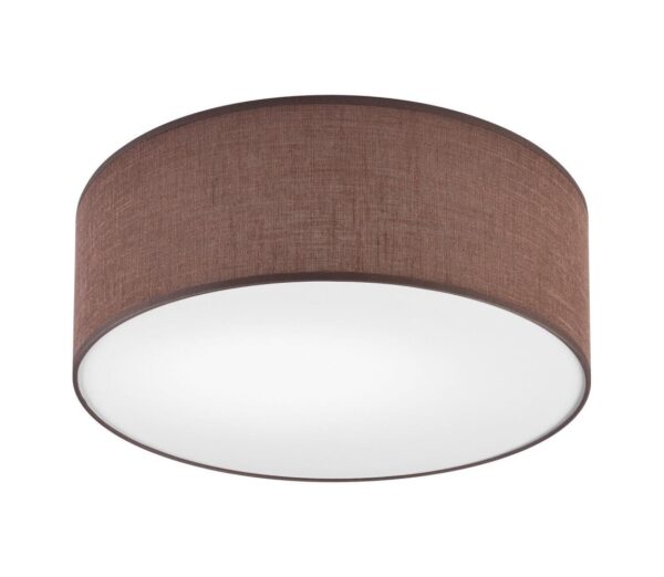 Mennyezeti lámpa SIRJA DOUBLE 2xE27/15W/230V átm. 35 cm barna