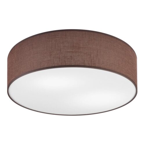 Mennyezeti lámpa SIRJA DOUBLE 4xE27/15W/230V átm. 45 cm barna