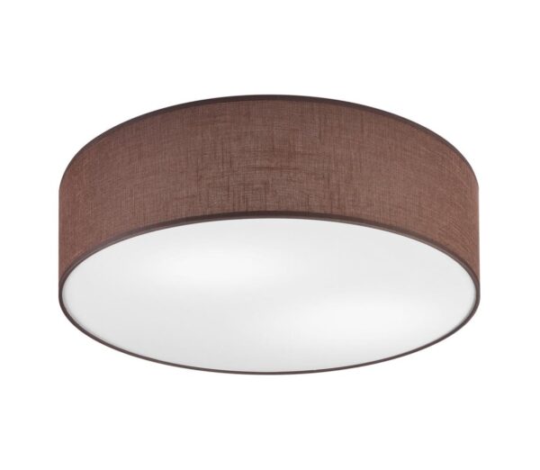 Mennyezeti lámpa SIRJA DOUBLE 4xE27/15W/230V átm. 45 cm barna