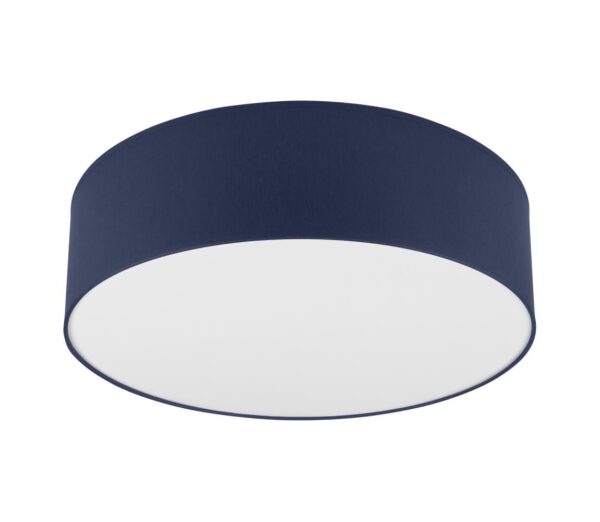 Mennyezeti lámpa SIRJA PASTEL DOUBLE 4xE27/15W/230V átm. 45 cm sötét kék