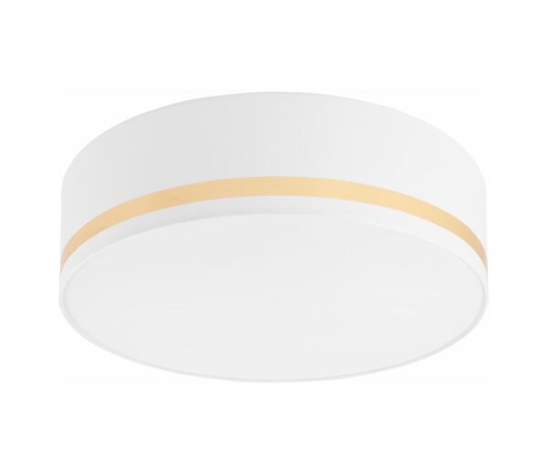Mennyezeti lámpa SIRJA STRIPE 4xE27/15W/230V átm. 45 cm fehér