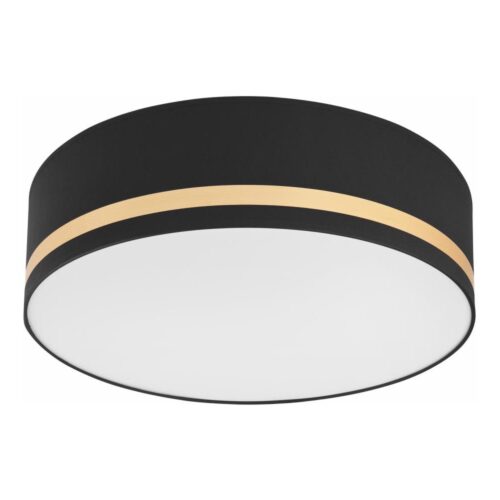 Mennyezeti lámpa SIRJA STRIPE 4xE27/15W/230V átm. 45 cm fekete