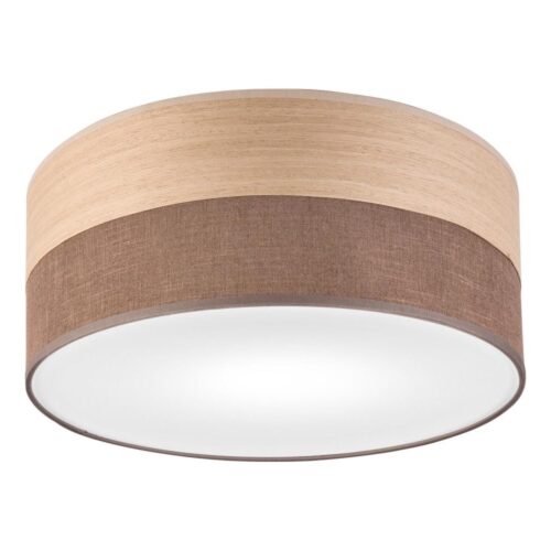 Mennyezeti lámpa SIRJA WOOD 1xE27/15W/230V átm. 35 cm barna/tölgy