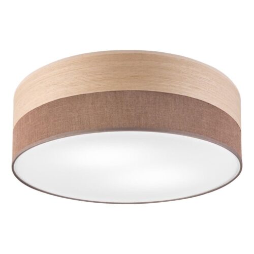 Mennyezeti lámpa SIRJA WOOD 2xE27/15W/230V átm. 45 cm barna/tölgy