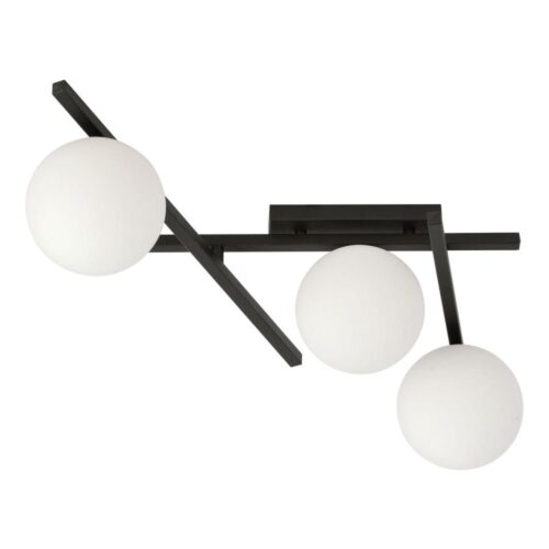 EMIBIG Mennyezeti lámpa SMART 3xE14/10W/230V fekete/fehér