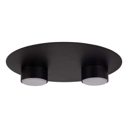 Mennyezeti lámpa STAR 2xGX53/12W/230V fekete