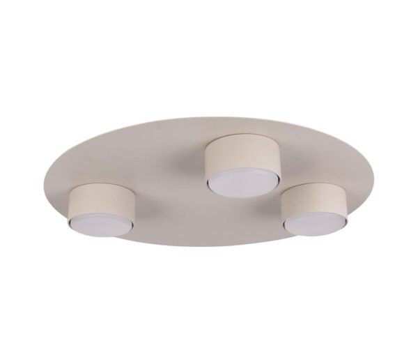 Mennyezeti lámpa STAR 3xGX53/12W/230V bézs