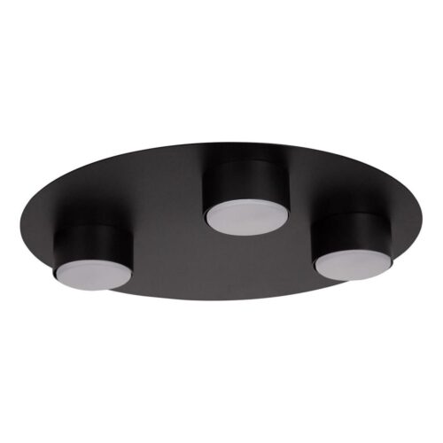 Mennyezeti lámpa STAR 3xGX53/12W/230V fekete