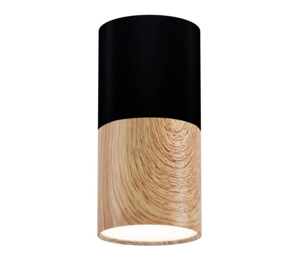 Mennyezeti lámpa TUBA 1xGU10/50W/230V fekete