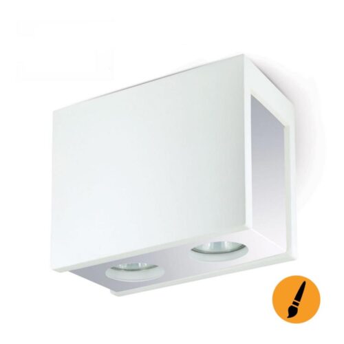 Mennyezeti spotlámpa PURO CHROME 2xGU10/25W/230V