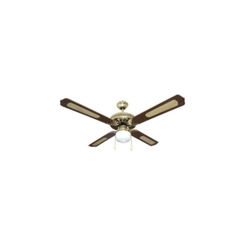 Eurolamp Mennyezeti látor 1xE27/70W/230V átm. 132 cm barna/arany