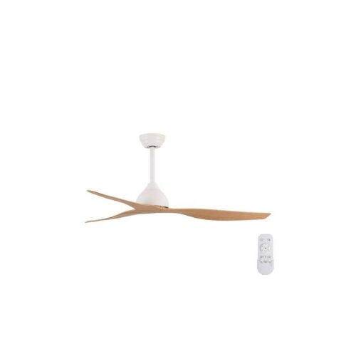 Eurolamp Mennyezeti látor átm. 132 cm bézs/fehér + távirányítás