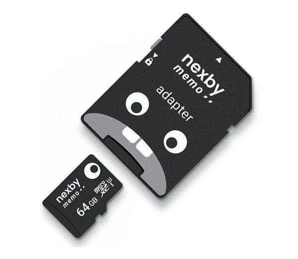 Nexby MicroSDXC 64GB U3 100MB/s + SD adapter