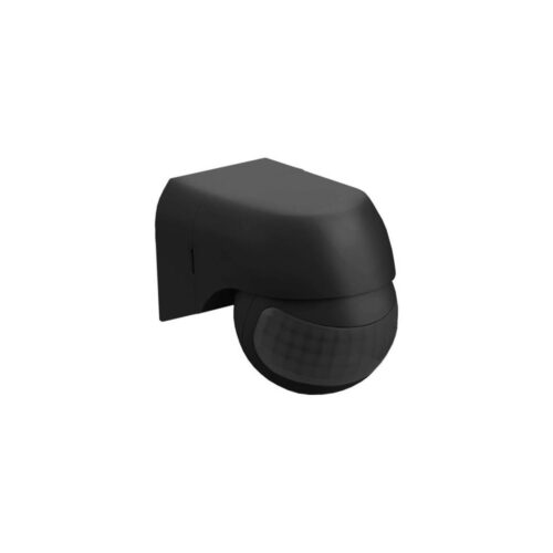 Mozgásérzékelő PIR 180 ° IP44 fekete