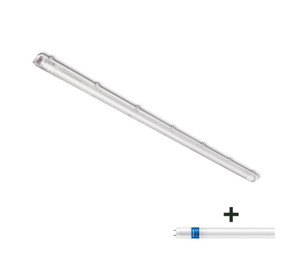 Nagy teherbírású fluoreszkáló lámpa+LED Fénycső érzékelővel Philips G13/24W/230V
