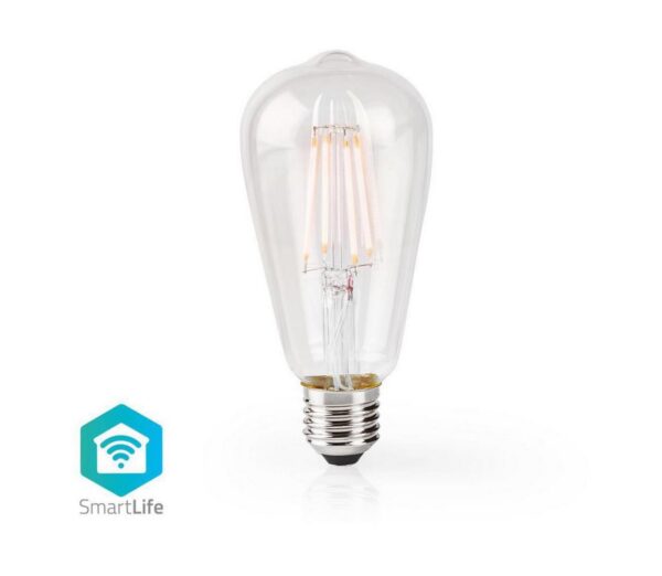 WIFILF10WTST64 − LED Dimmelhető okos izzó VINTAGE ST64 E27/5W/230V