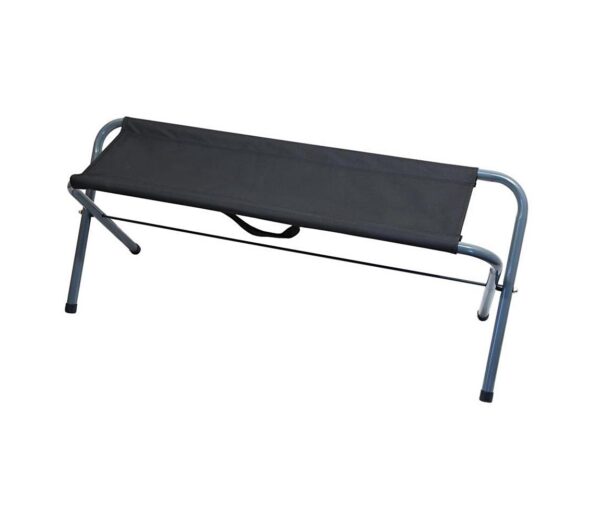 Összecsukható kempingpad fekete/szürke