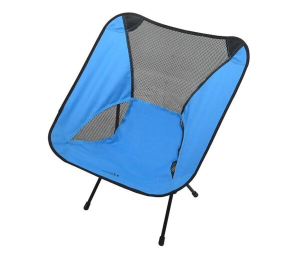 Összecsukható kempingszék kék 63 cm