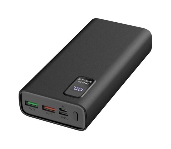 Power Bank LED kijelzővel 20000 mAh Power Delivery 3