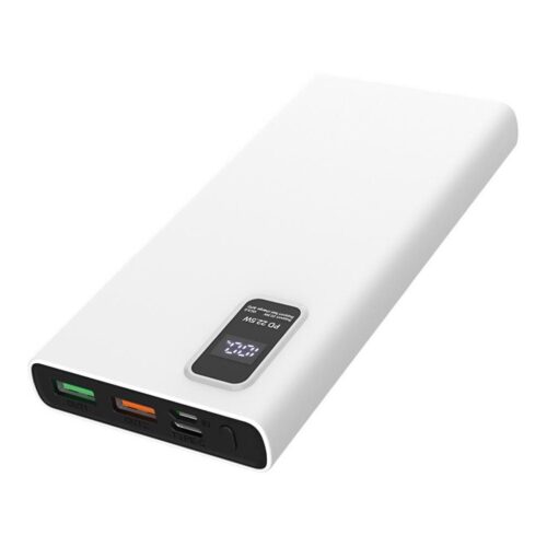 Power Bank LED kijelzővel Power Delivery 10000 mAh 3