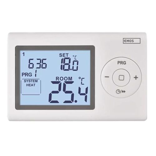 Programozható termosztát 2xAAA