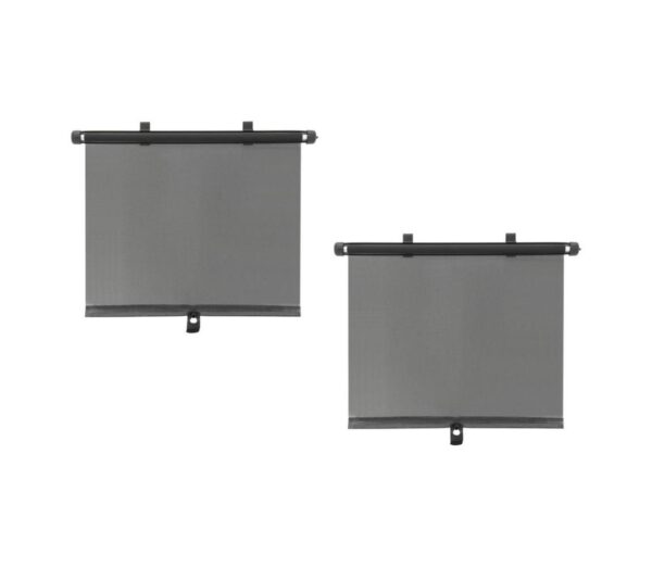 Reteszeléssel ellátott napellenző tapadókorongokhoz 42 cm 2 db szürke