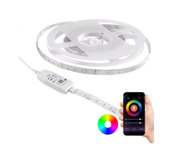 RGB LED Szabályozható kültéri szalag Wi