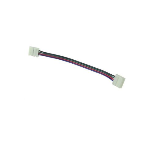 Rugalmas bifaciális csatlakozó RGB LED szalagokhoz 4 tűs 10 mm