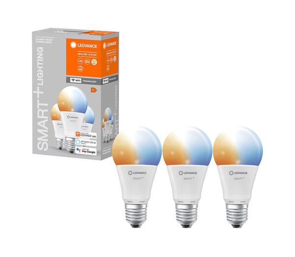 Ledvance SET 3x LED Dimmelhető izzó SMART + E27/9W/230V 2700K