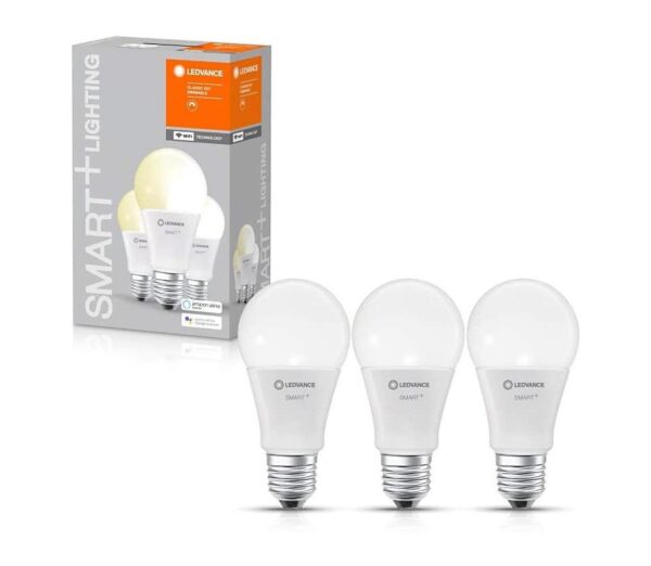 Ledvance SET 3x LED Dimmelhető izzó SMART + E27 / 9W / 230V 2700K