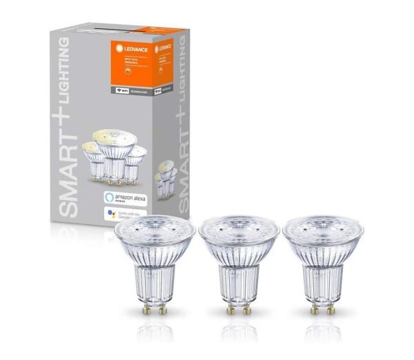 Ledvance SET 3x LED Dimmelhető izzó SMART + GU10 / 5W / 230V 2700K