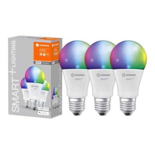 Ledvance SET 3x LED RGBW Dimmelhető izzó SMART+ E27/9