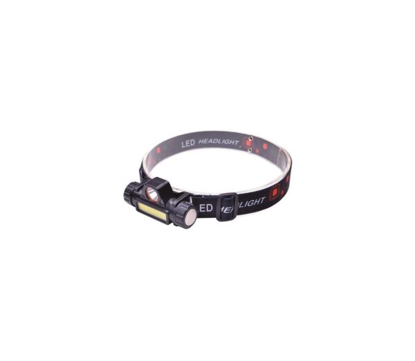WN32 − LED Tölthető fejlámpa LED/3W/COB/USB