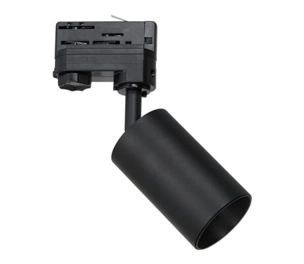 Spotlámpa 3 fázisú sínrendszerhez PIPE 1xGU10/25W/230V fekete