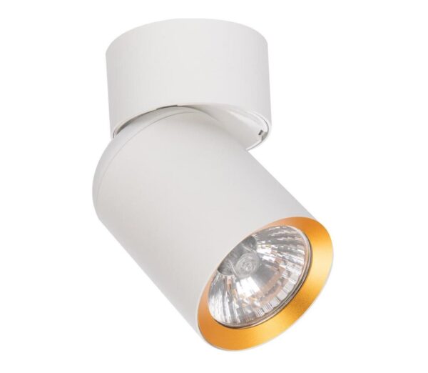 Spotlámpa ANDY 1xGU10/8W/230V fehér/arany