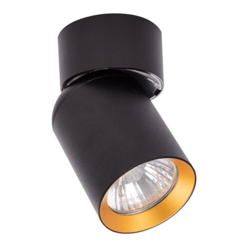 Spotlámpa ANDY 1xGU10/8W/230V fekete/arany