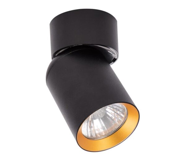 Spotlámpa ANDY 1xGU10/8W/230V fekete/arany
